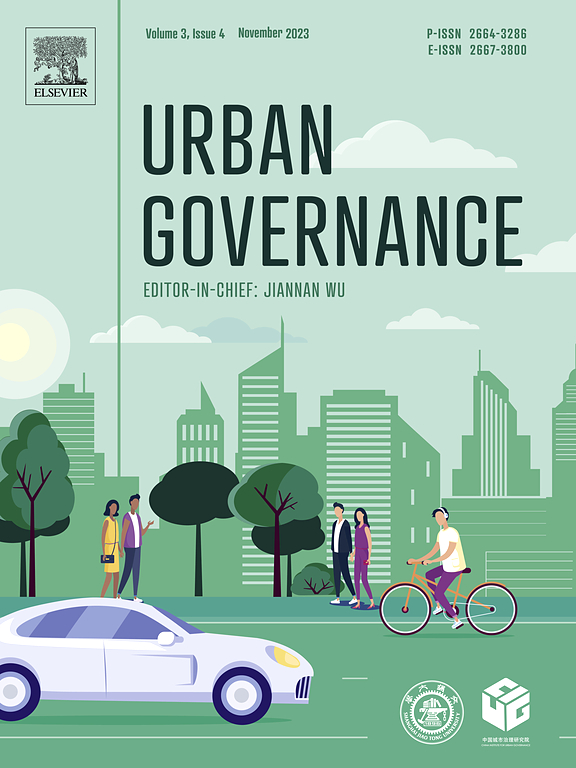 Go to journal home page - Urban Governance